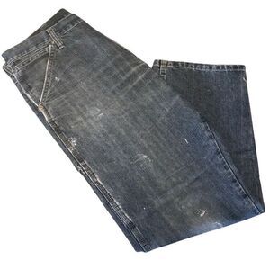 Vintage Wrangler Painted Carpenter Jeans